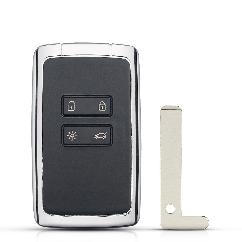 433 MHz 4 pulsanti Auto Fob Remote Smart Car Key per RENAULT Megane 4